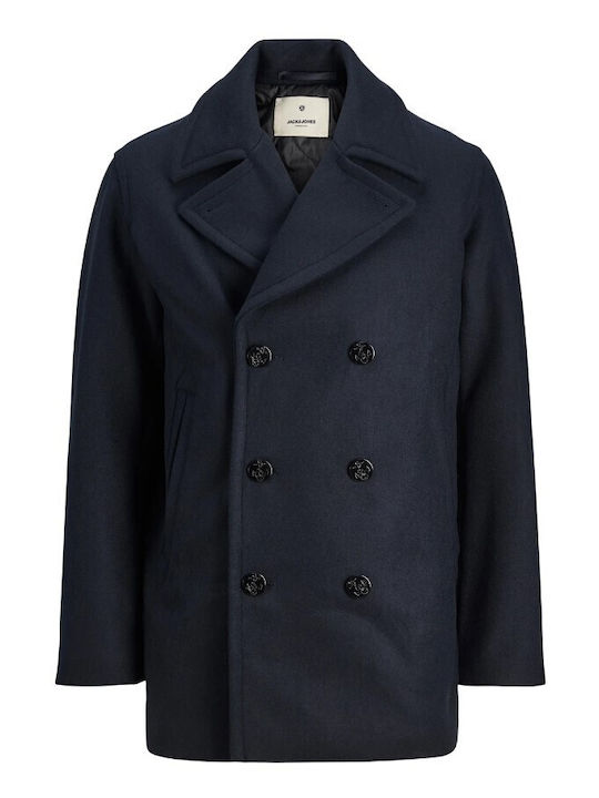 Jack & Jones Men's Peacoat Navy Blue