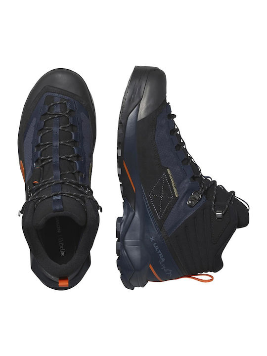 Salomon X Ultra Men's Hiking Waterproof Boots With Gore-Tex Membrane Black