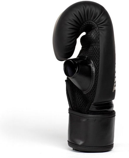 Everlast Elite Боксови Ръкавици от Синтетична Кожа за Чувал Черен