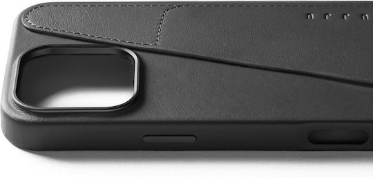 Mujjo For Apple Back Cover Piele 1mm Negru (iPhone 16 Pro Max)