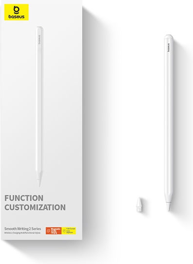 Baseus Smooth Writing Series Stylus Pen Ψηφιακή για iPad σε Λευκό χρώμα P80015805211-00