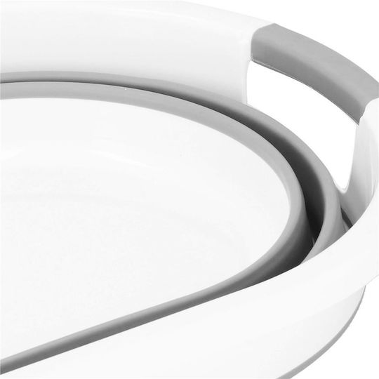 Pliere Lavoar Dreptunghiular 54x38x23cm. Capacitate 24lt Alb