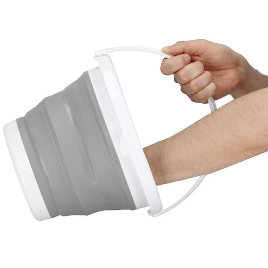 Pliere Lavoar Rotund 31x24cm. Capacitate 10lt Alb