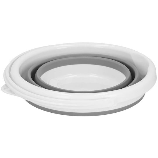 Pliere Lavoar Rotund 31x24cm. Capacitate 10lt Alb
