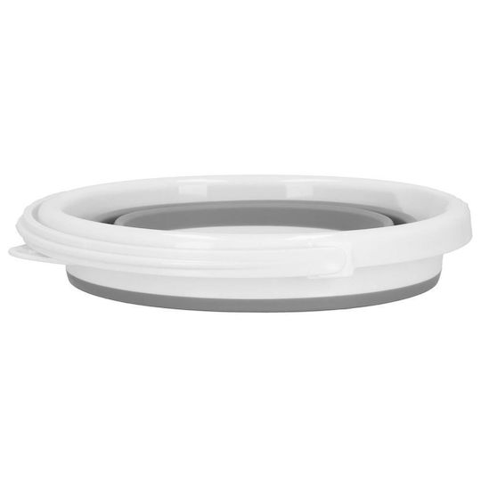 Pliere Lavoar Rotund 31x24cm. Capacitate 10lt Alb