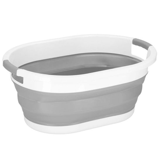 Pliere Lavoar Dreptunghiular 54x38x23cm. Capacitate 24lt Alb
