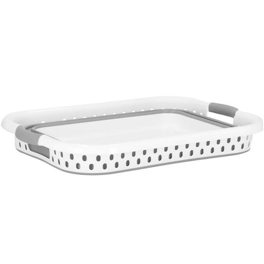 Pliere Lavoar Dreptunghiular 53x38x24cm. Capacitate 24lt Alb
