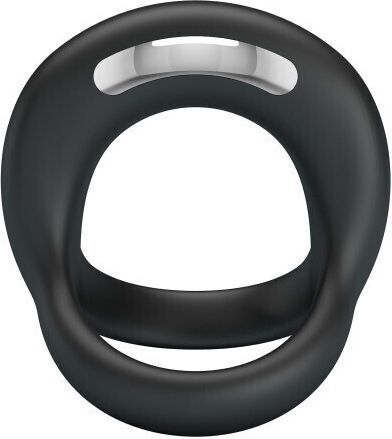 Pretty Love Vibrant Penis Ring Δονούμενο Δαχτυλίδι Πέους Σιλικόνης Μαύρο BI-210322