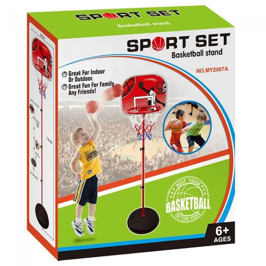 Indoor Basketball Hoop with Stand & Ball