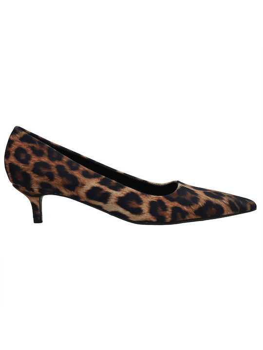 Primadonna Pointed Toe Leopar Heels Animal Print