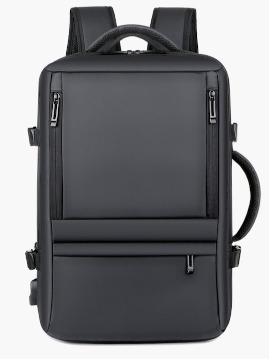 R&J Backpack Αδιάβροχο 31lt Μαύρο