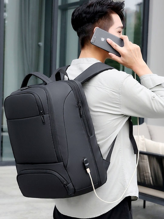 R&J Backpack Αδιάβροχο 30lt Μαύρο