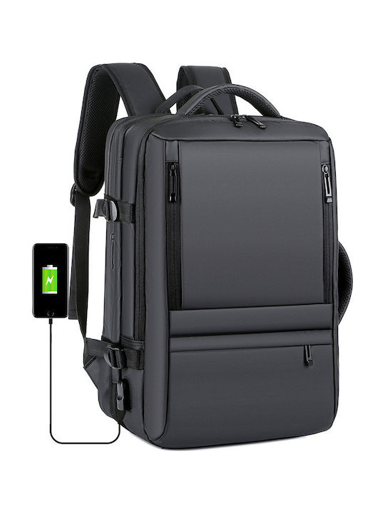 R&J Backpack Αδιάβροχο 31lt Μαύρο