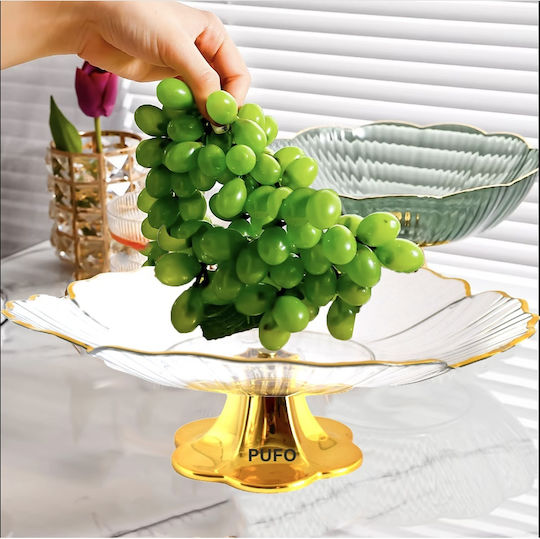 Elegant Fruit Bowl Type Platter Pufo Ellegant Stand Cakes Pastries Fruits Appetizers