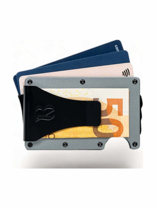 Money Clip με RFID Γκρι