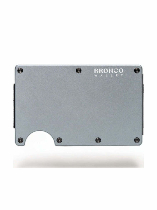 Money Clip with RFID Gray
