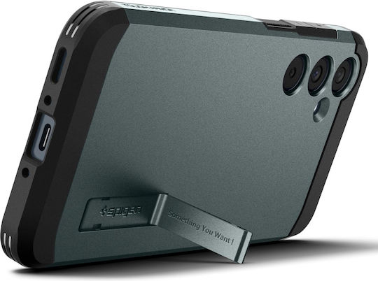 Spigen Tough Armor Back Cover Plastic 1.2mm Abyss Green (Galaxy A35)