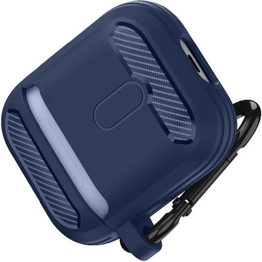 Techsuit Carbon Калъф в Сив цвят за Apple AirPods 1 / AirPods 2