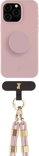 Just Elegance Popgrip Back Cover Pink (iPhone 15 Pro Max)