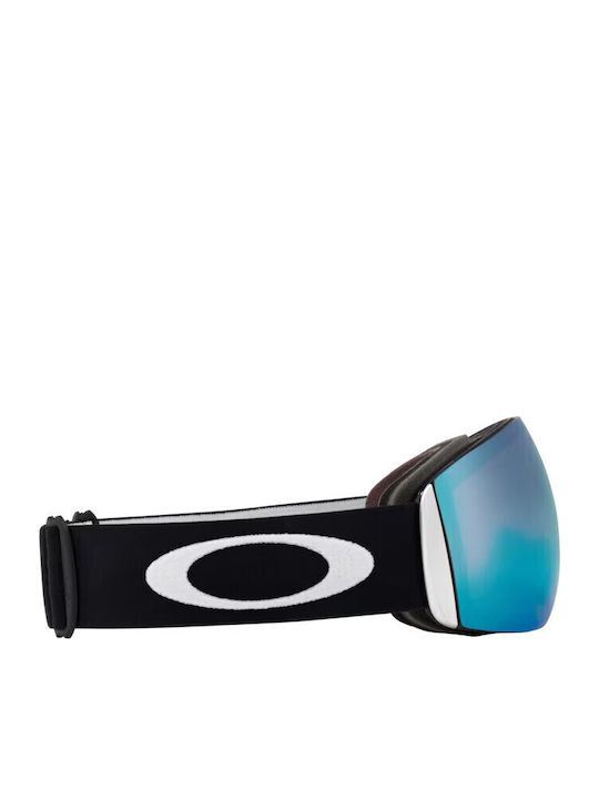 Oakley Sun Flight Ski & Snowboard Goggles Kids Black with Lens in Blue Color
