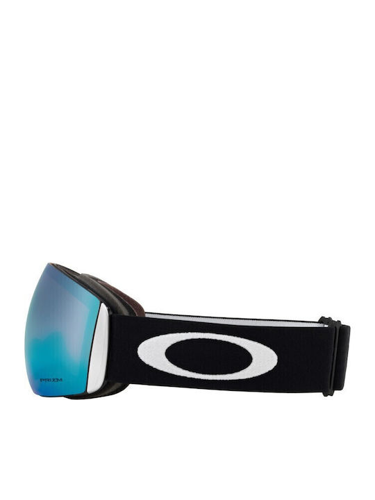Oakley Sun Flight Ski & Snowboard Goggles Kids Black with Lens in Blue Color