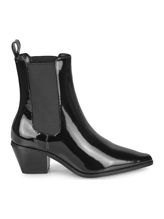 Danilyn Damen Stiefeletten Schwarz W4LH16509BlackPatent