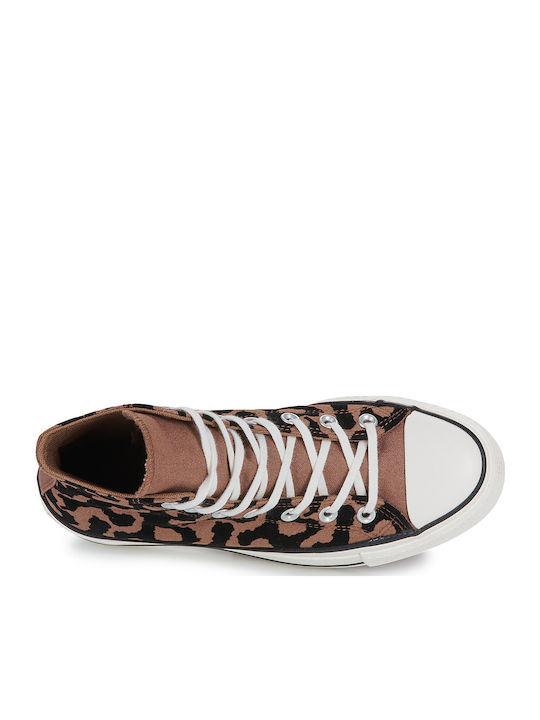 Women's Flatforms Boots Leopard Remix