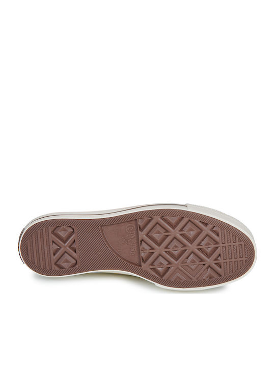 Adidași Flatforms Tip Botine Bej Pentru Femei