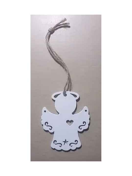Engelchen Holz Weiß Weihnachtsbaumschmuck