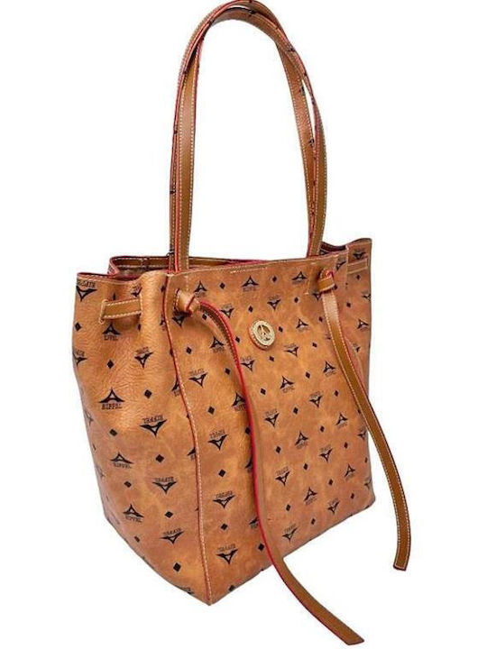 La tour Eiffel Set Leather Women's Bag Shoulder Tabac Brown