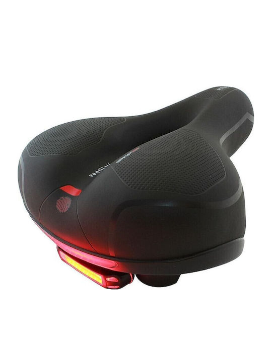 Schwarz Fahrradsattel