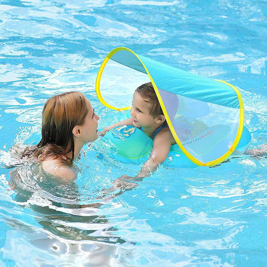 Swimbobo Swimming Aid Swimtrainer with Sunshade Green