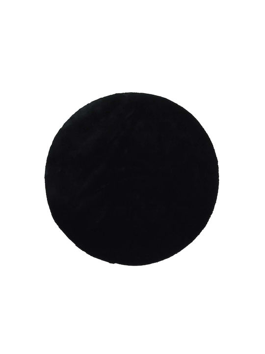 Newplan Puffy Modern Bedroom Rugs Set Black 5-41-PF-T-FC9BLACK 3pcs