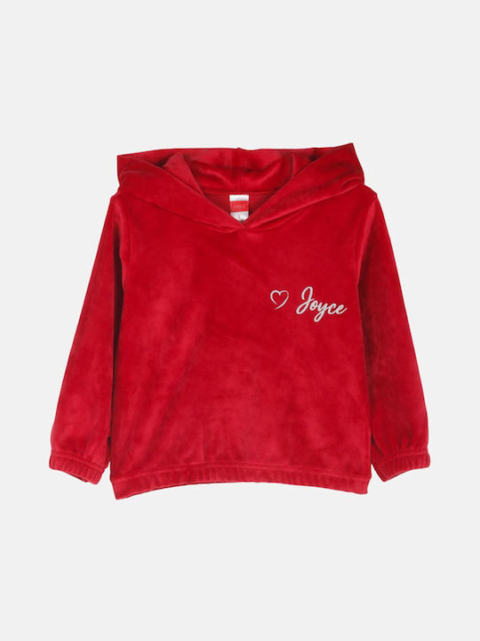 Joyce Kids Sweatpants Set Red