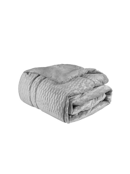 Guy Laroche Duvet Semi-double 180x240cm Gali Grey 660Gsm