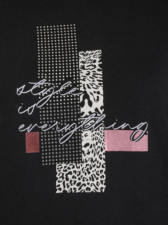 Women's Blouse Long Sleeve Black