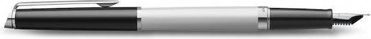 Waterman Hemisphere Colour Block Black-white Fountain Pen 3026982028440 Nibs Fine