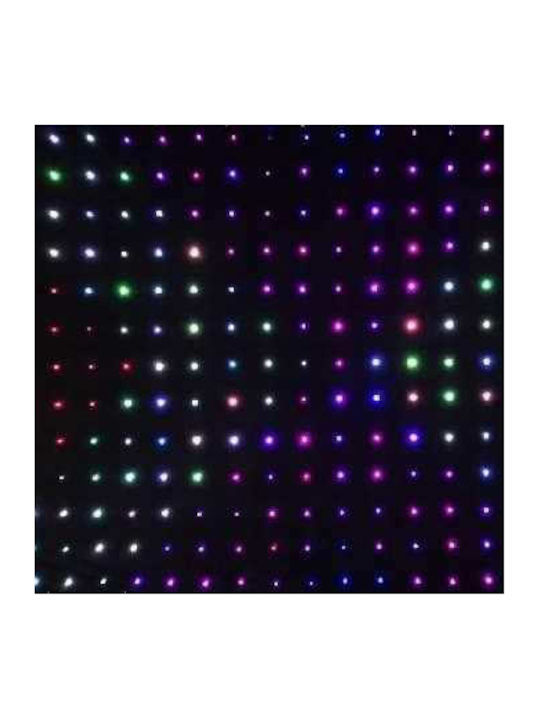 Lichterketten LED 2m. x 200cm Mehrfarbige USB Typ Vorhang 1Stück Herzen