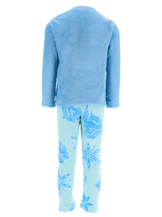 Superheroes Pijama pentru copii De iarnă Fleece Albastru