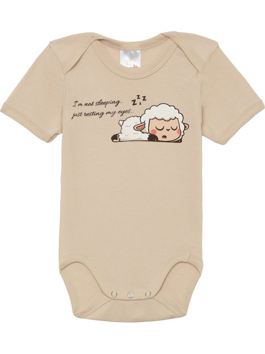 Minerva Sheeps Къс ръкав White/Beige/Pink 3бр