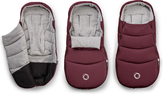 Bugaboo Universal Sac de picioare pentru cărucior Impermeabil Burgundy
