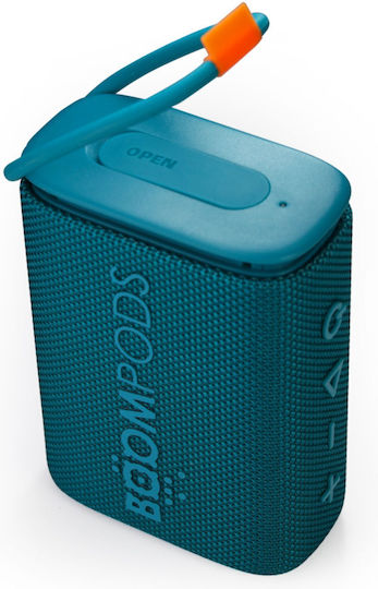 Boompods Beachboom Αδιάβροχο Ηχείο Bluetooth 5W με Διάρκεια Μπαταρίας έως 5 ώρες Ocean Blue
