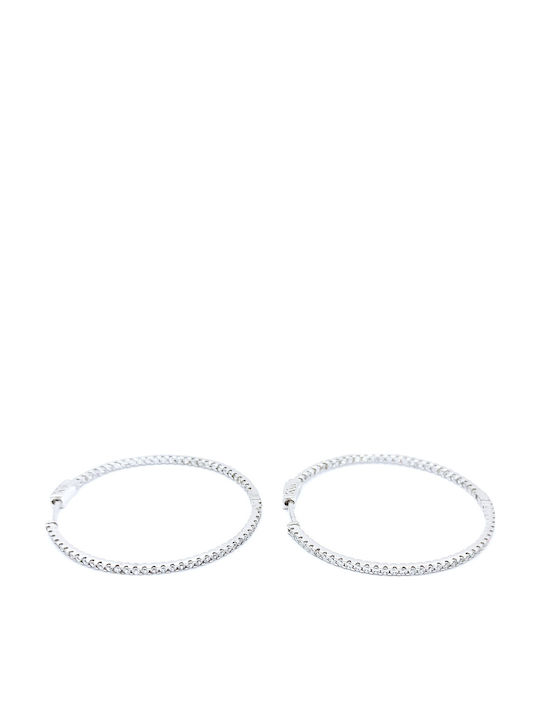PS Silver Ohrringe aus Silber mit Steinen