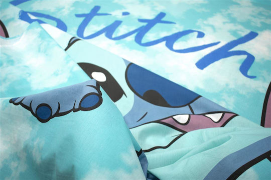 Disney Set Single Stitch Turquoise 160x240cm
