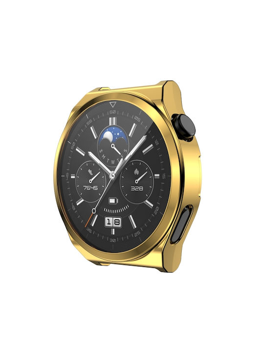 Силиконов Калъф в Златист цвят за Huawei Watch GT3 Pro 46мм