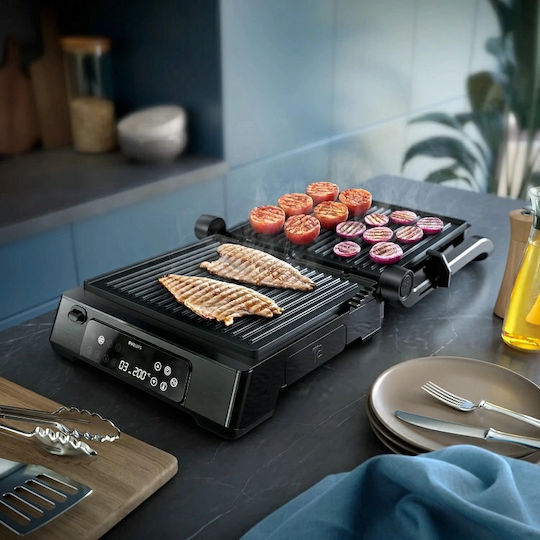 Philips Sandwich Maker Grill with Removable Plates 2200W Black