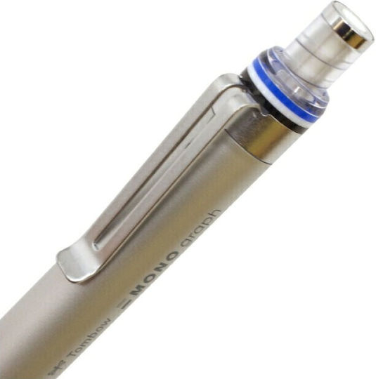 Tombow Механичен Молив за Рисуване с Гума 1бр Сребрист