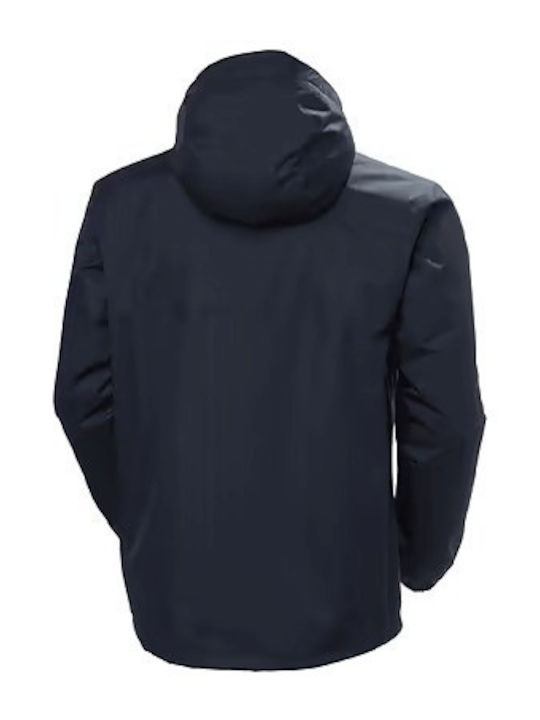 Winter Jacke Marineblau