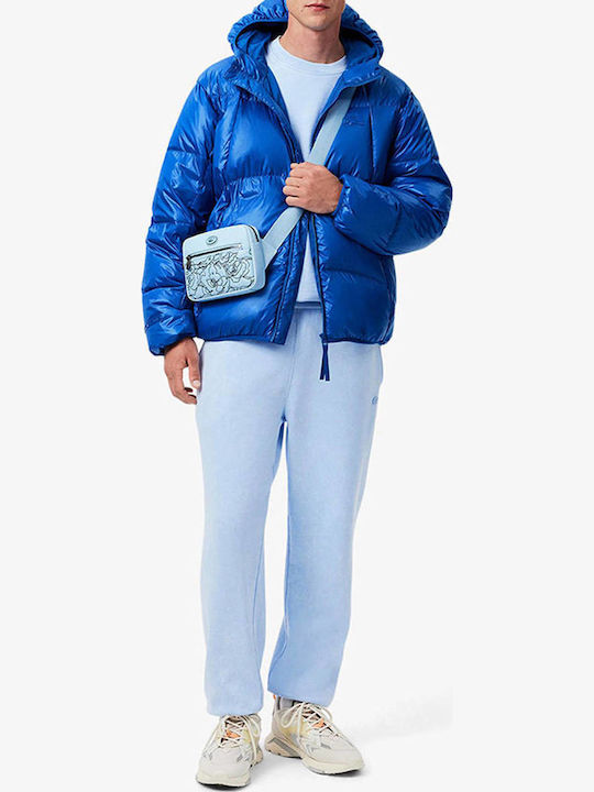 Мъжки Якета Puffer Водоустойчиво Син