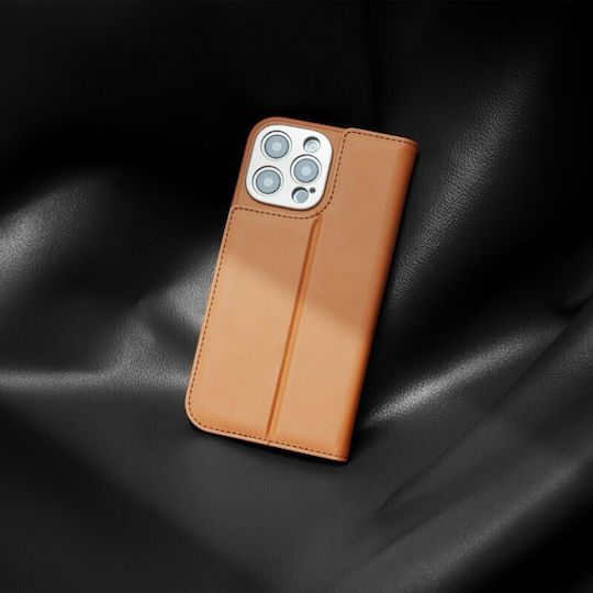 Moshi Overture Magsafe 3-in-1 Leather Case Flip Iphone 16 Pro Caramel Brown